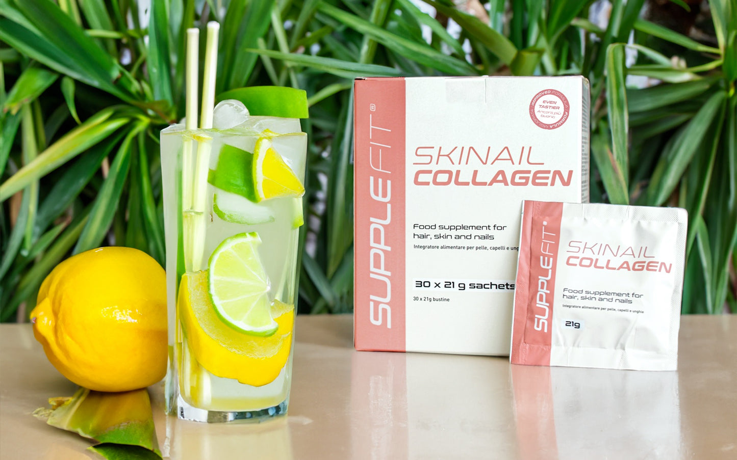 SKINAIL COLLAGEN – Food supplement for hair, skin and nails With patented CBH-TOTAL™ complex